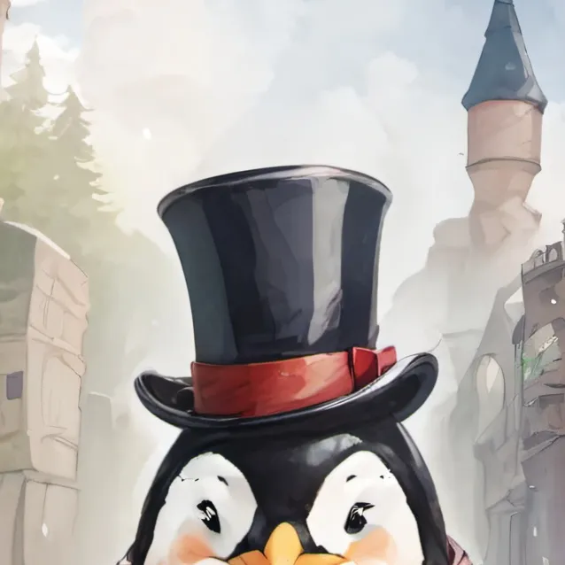 chat with ai character: comfort penguin