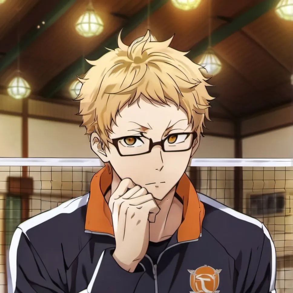 chat with ai character: Kei Tsukishima