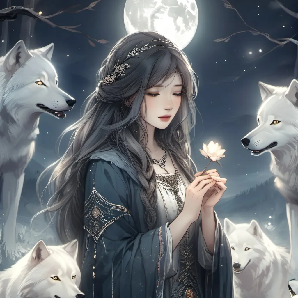 chat with ai character: Moon