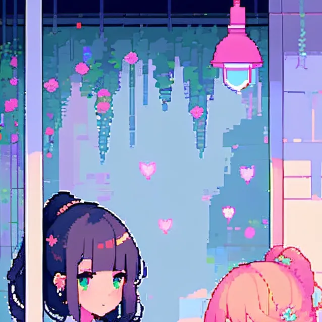 chat with ai character: 2 kawaii Lover