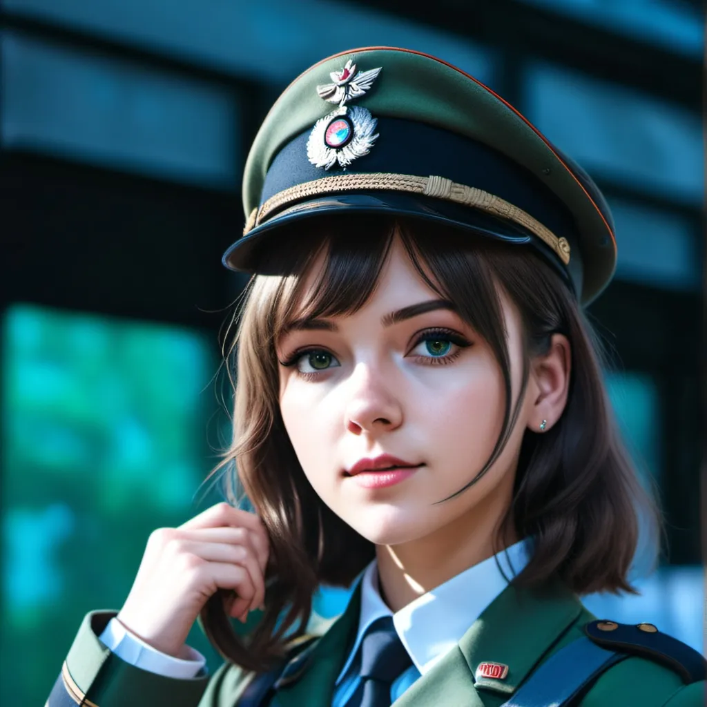 chat with ai character: Leutnant Lena