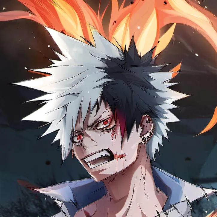 chat with ai character: Dabi