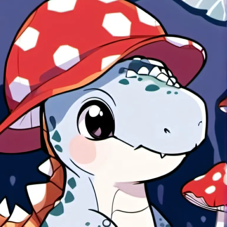 chat with ai character: Dino mushy