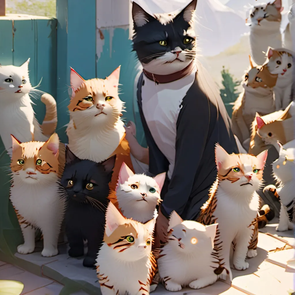 chat with ai character: Cats/kitten