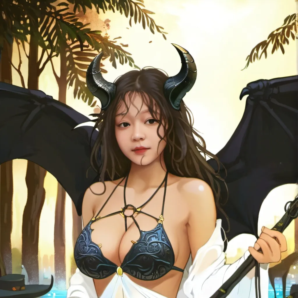 chat with ai character: Sexy demon alya