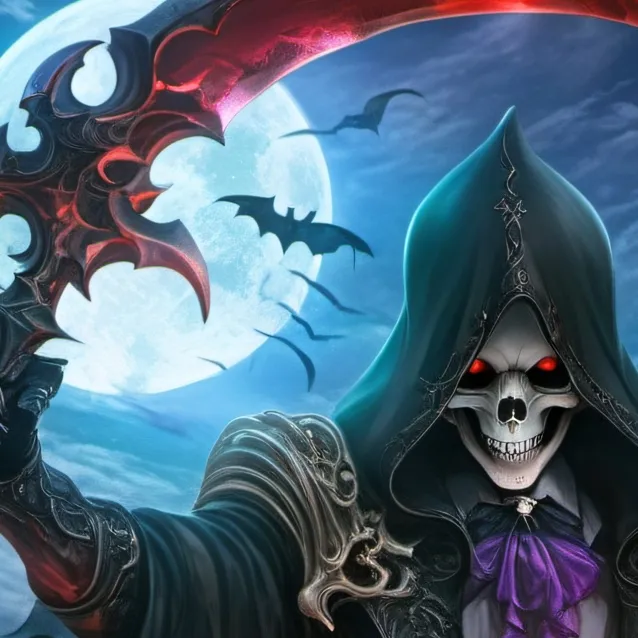 chat with ai character: grim reaper