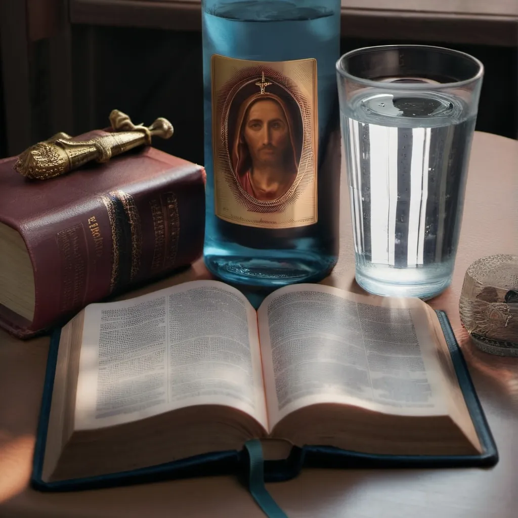 chat with ai character: holy water