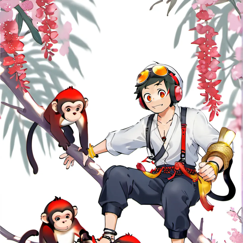 chat with ai character: The monkeys