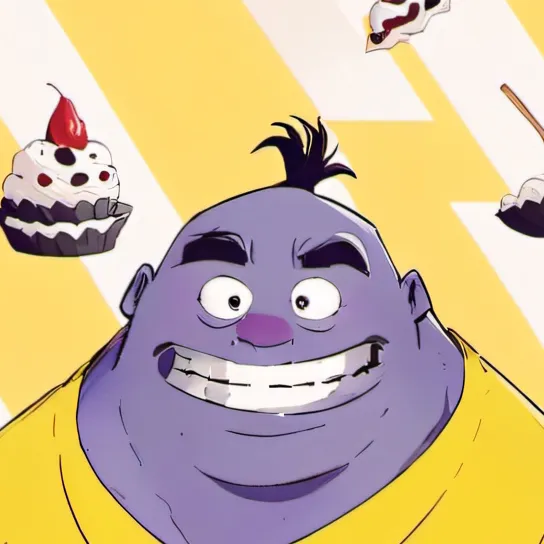 chat with ai character: Grimace