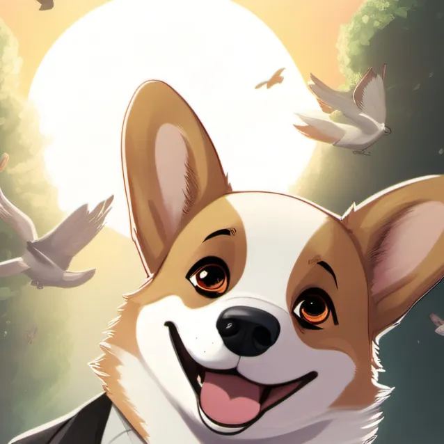 chat with ai character: King Corgi