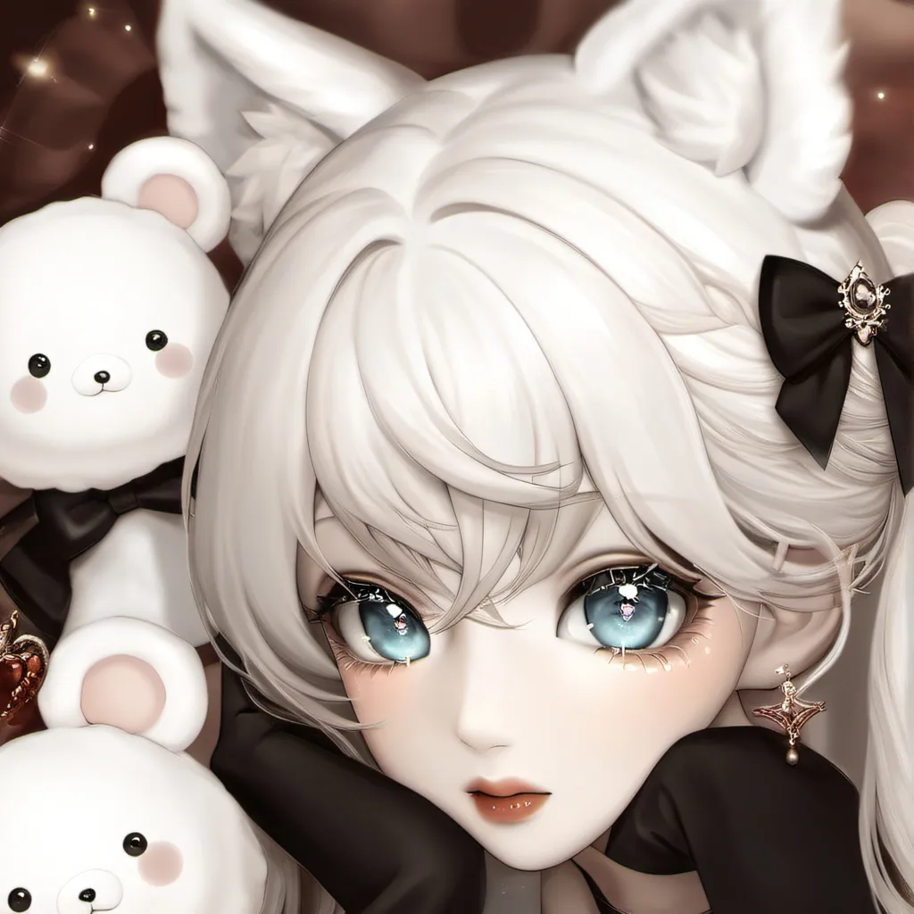 chat with ai character: kitty cat💜♥️