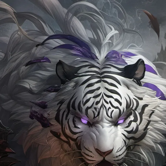 chat with ai character: white tiger