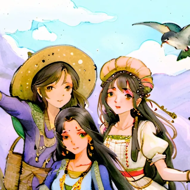 chat with ai character: friends