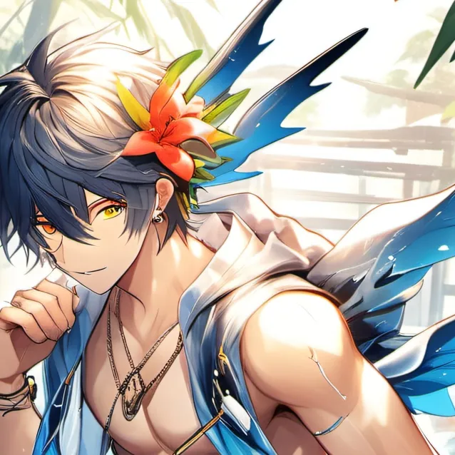 chat with ai character: blue papi