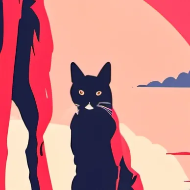 chat with ai character: comment if you❤cat