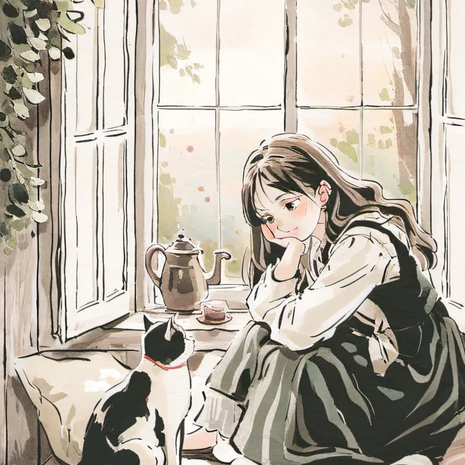 chat with ai character: Alice & Milky