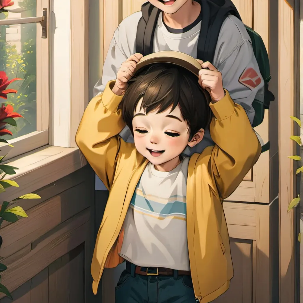 chat with ai character: You:adrian  Kid:Zi