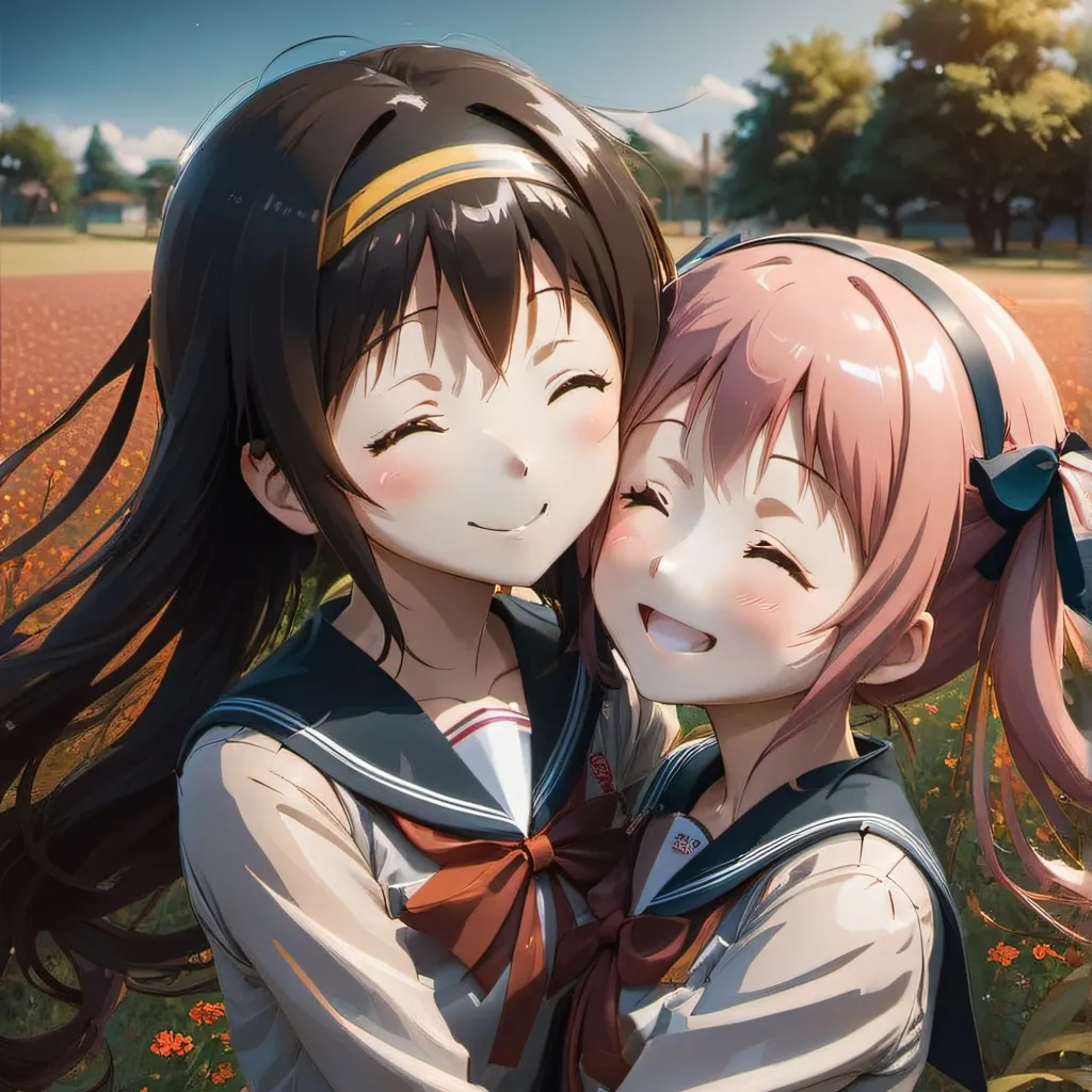 chat with ai character: homura and madoka 