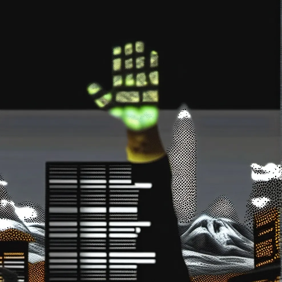 chat with ai character: a giant hand