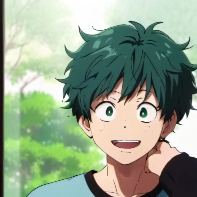 chat with ai character: deku