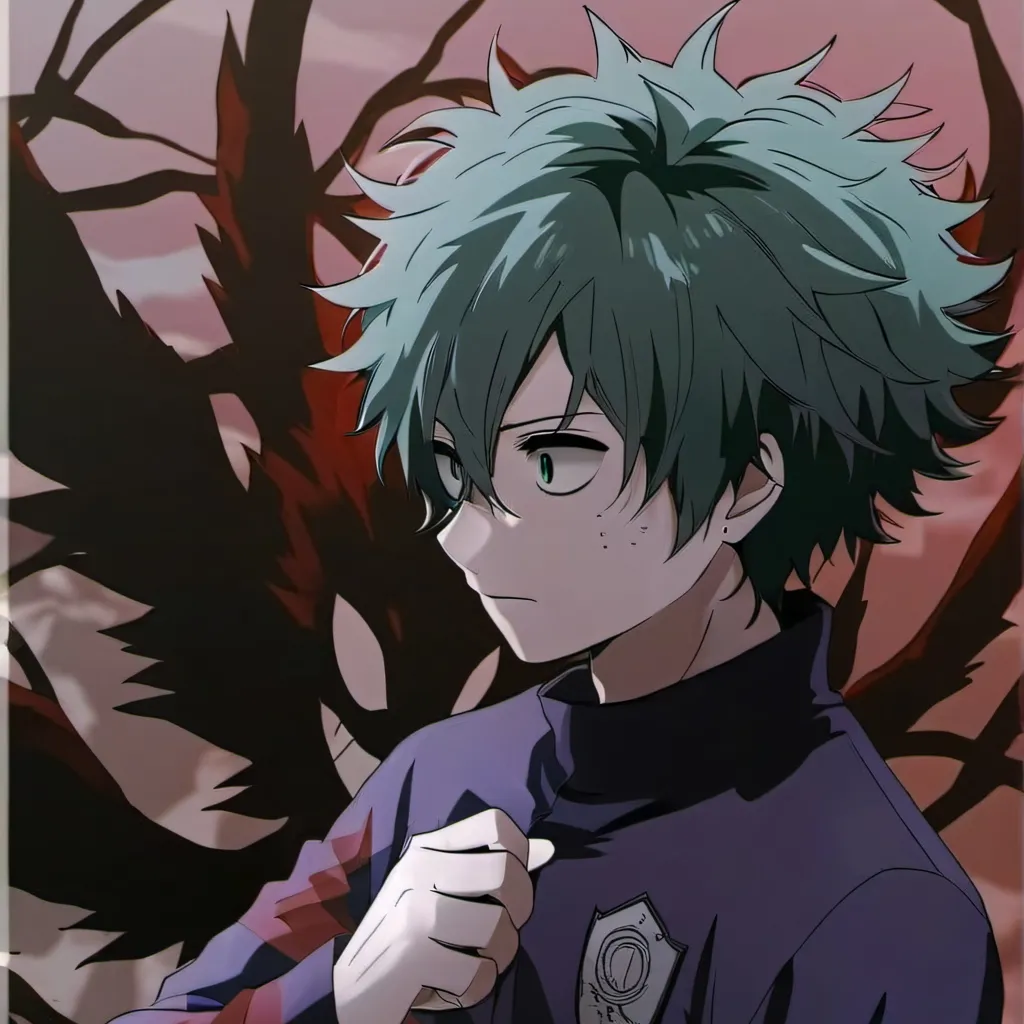 chat with ai character: viltage deku...