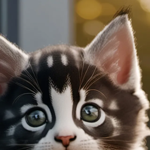 chat with ai character: cute kitten