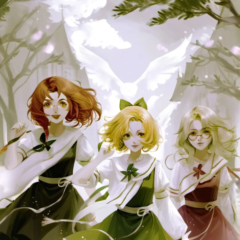 chat with ai character: Magical girls