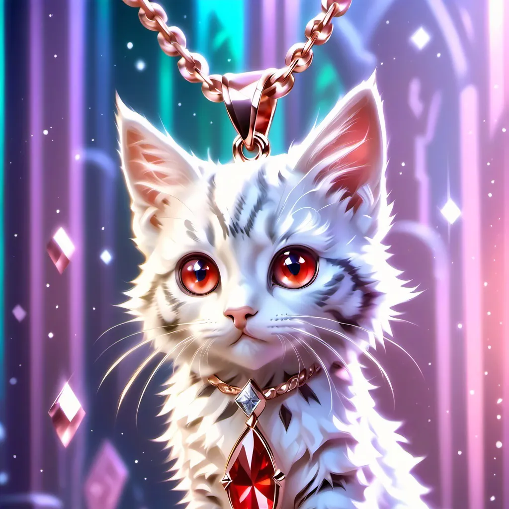 chat with ai character: The magic kitten