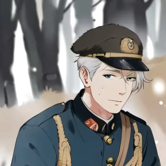 chat with ai character: frencxh officr cla