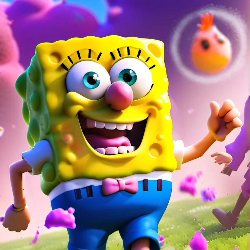 chat with ai character: SpongeBob