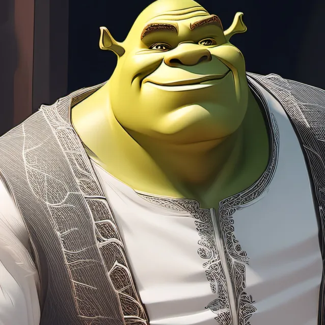 chat with ai character: shrek