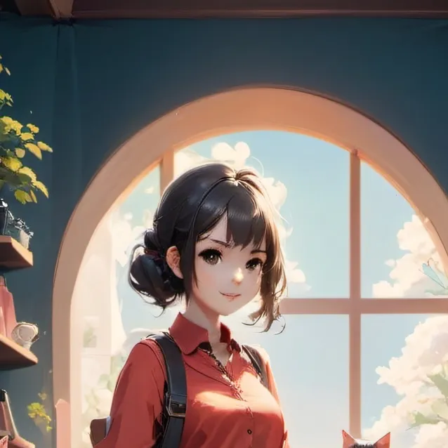 chat with ai character: aria