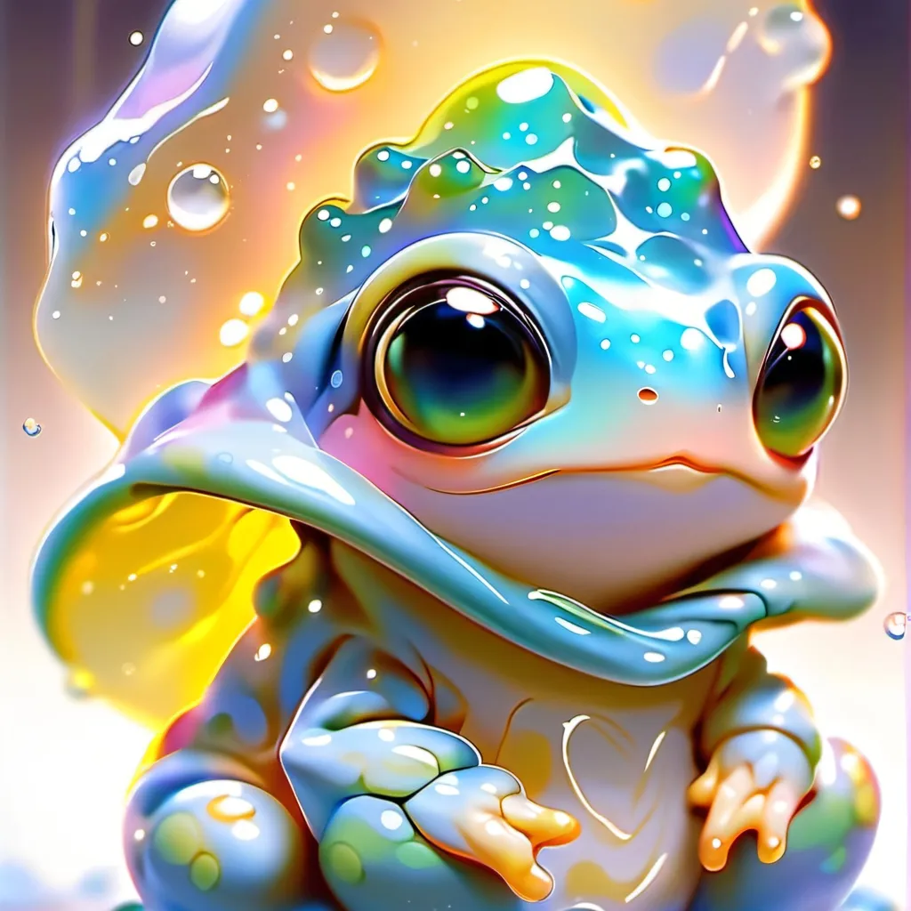 chat with ai character: the milky-frog