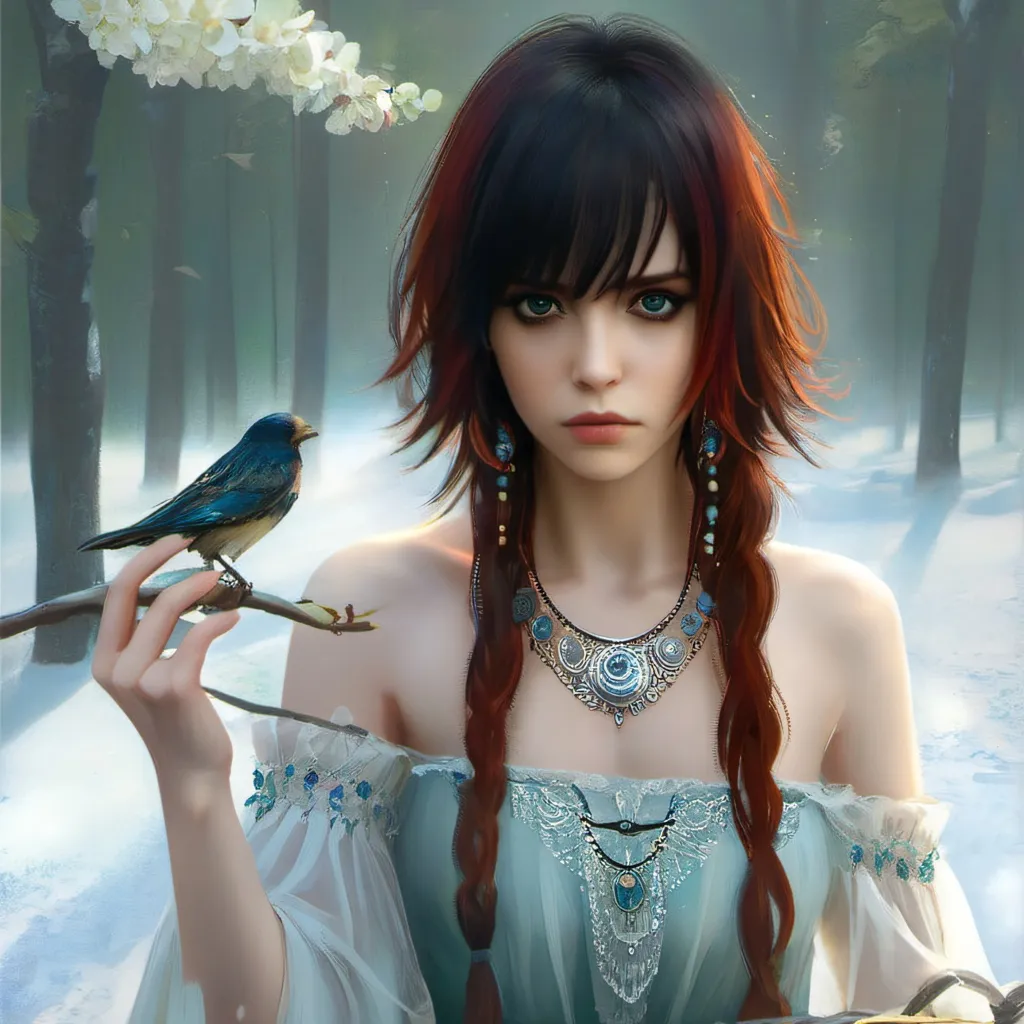 chat with ai character: Тия 