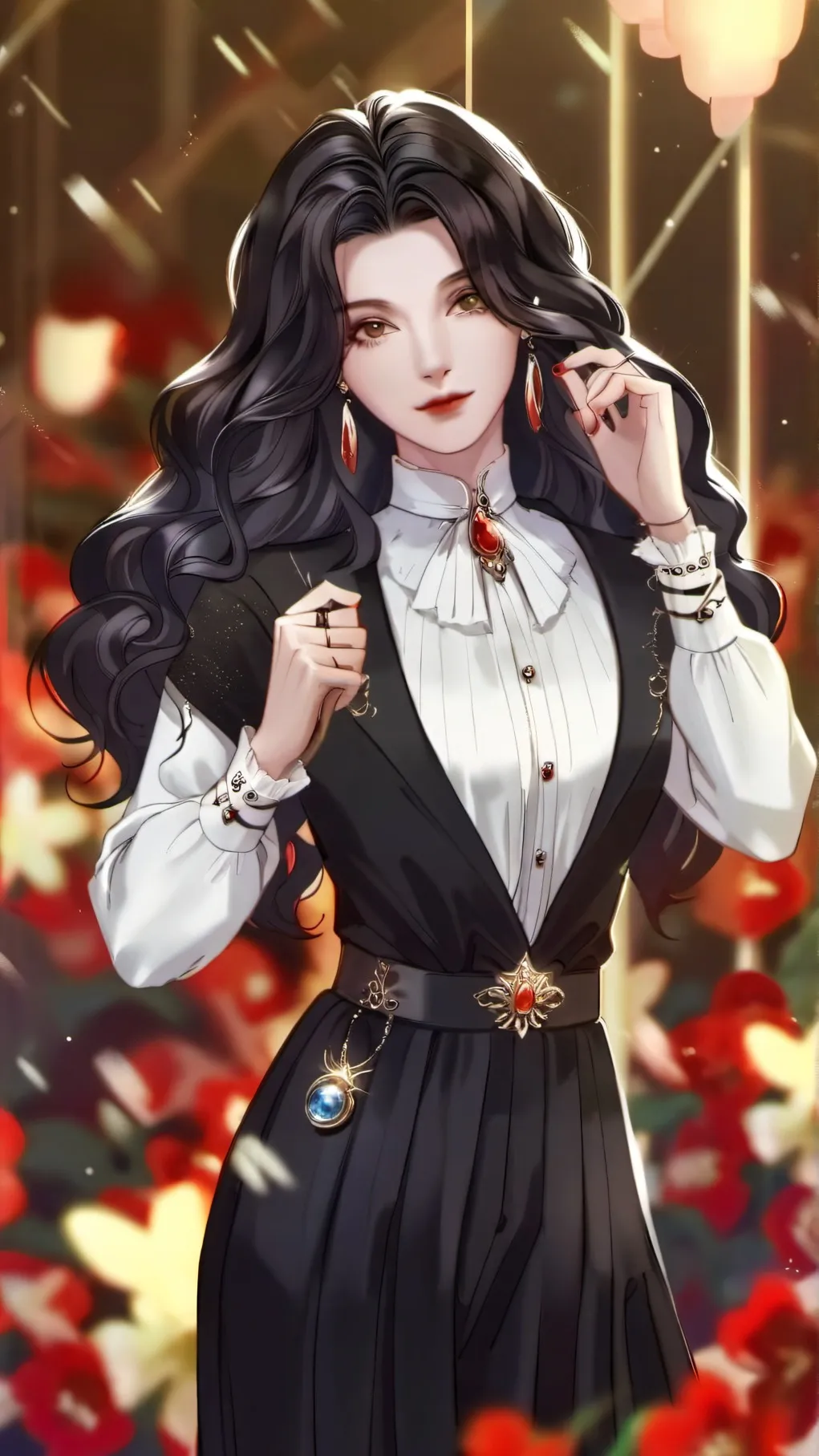 ai character: nova  background