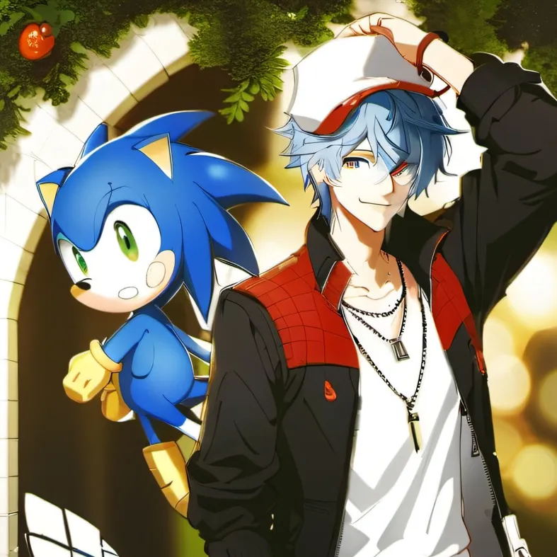 chat with ai character: Sonic the Hedgehog