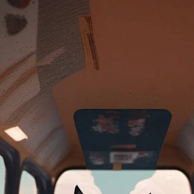 chat with ai character: dogs in a bus