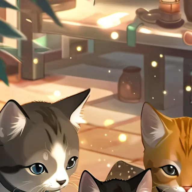 chat with ai character: cat!