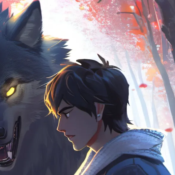 chat with ai character: Werewolf boy