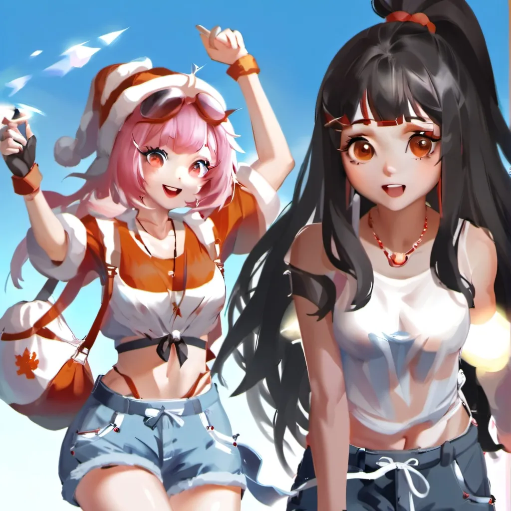 chat with ai character: Sarah and Kiki.