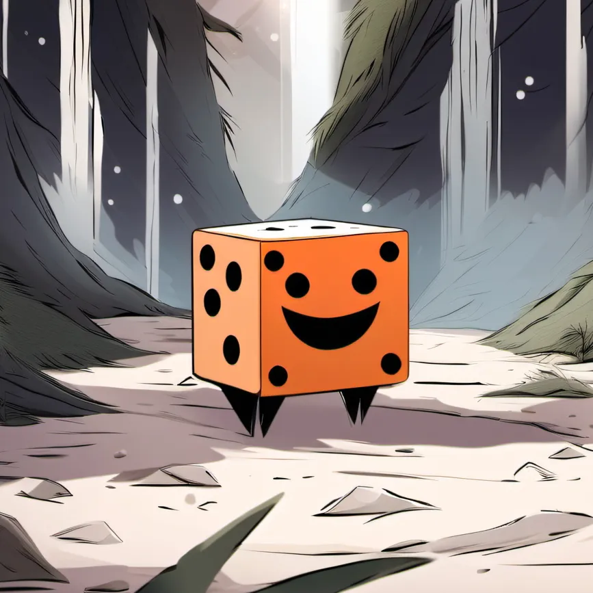 chat with ai character: Dice 