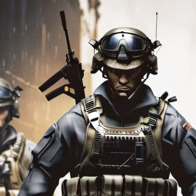 chat with ai character: Human military