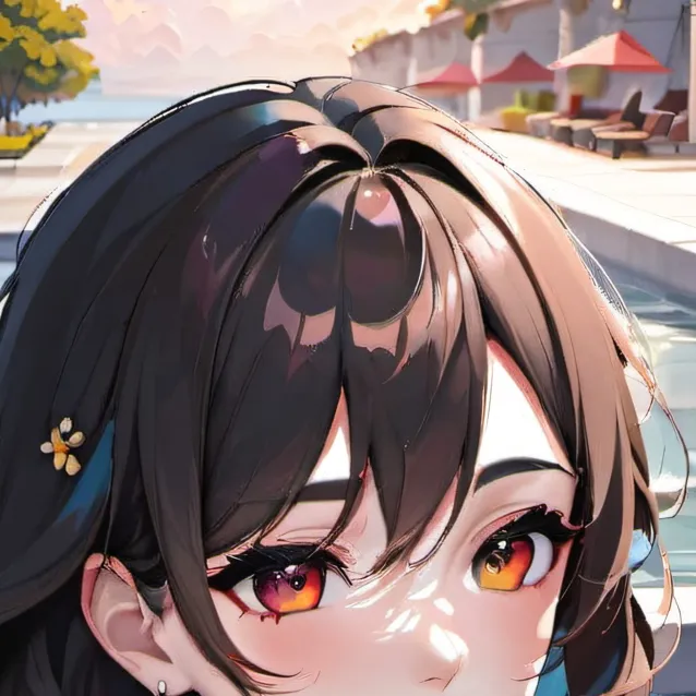 chat with ai character: swiming