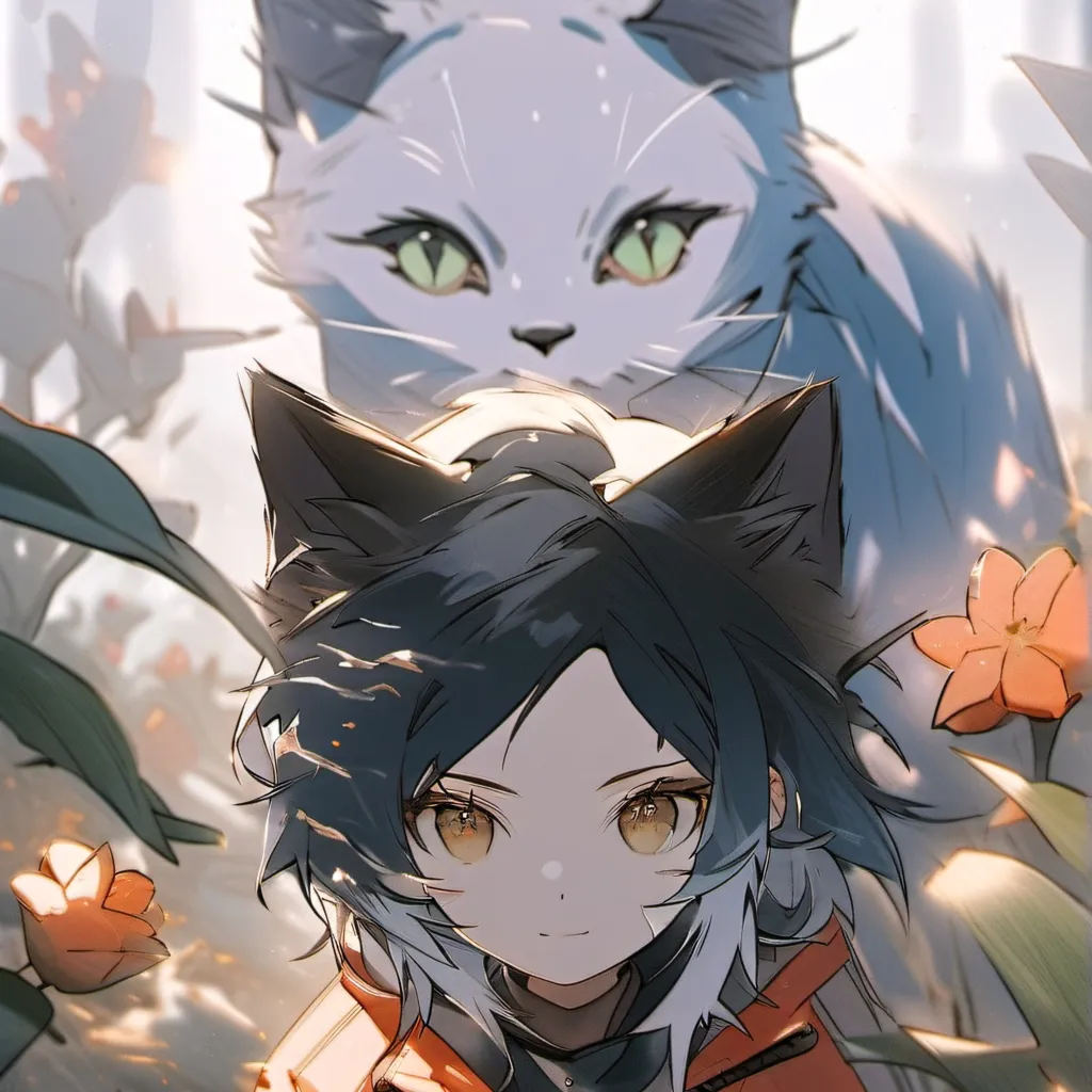 chat with ai character: Luna and Kitty