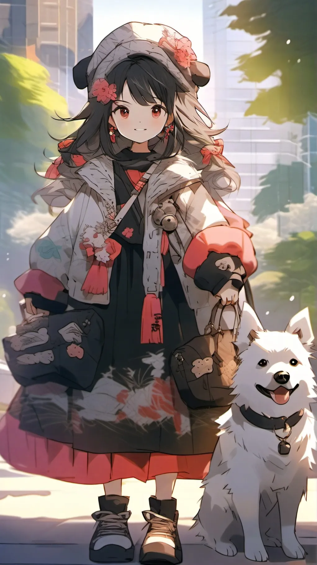 ai character: 彡★Mojo彡★ background