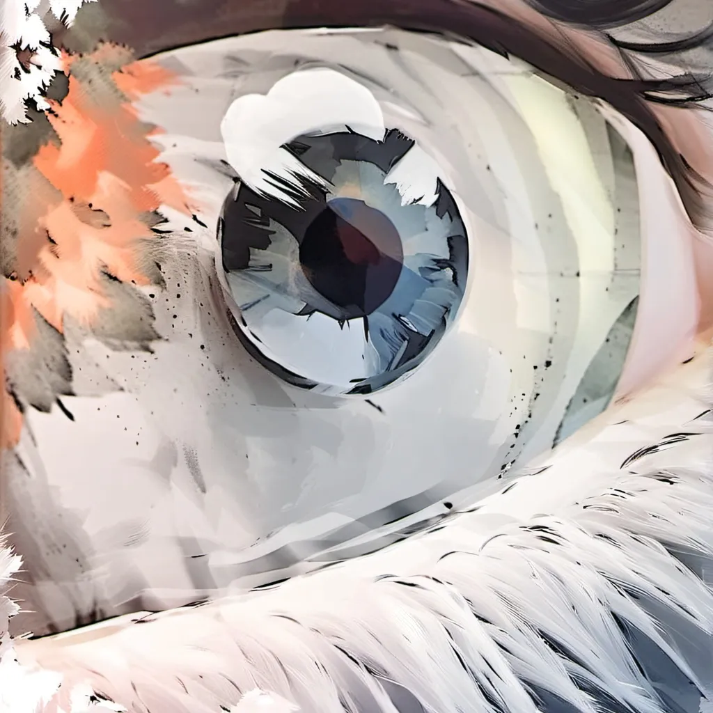 chat with ai character: An eye. 