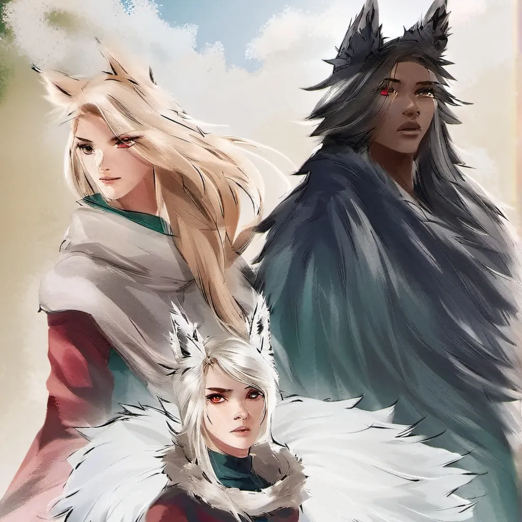 chat with ai character: 3 Wolf Siblings ❤️