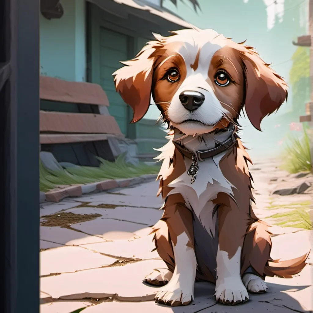 chat with ai character: Poor dog