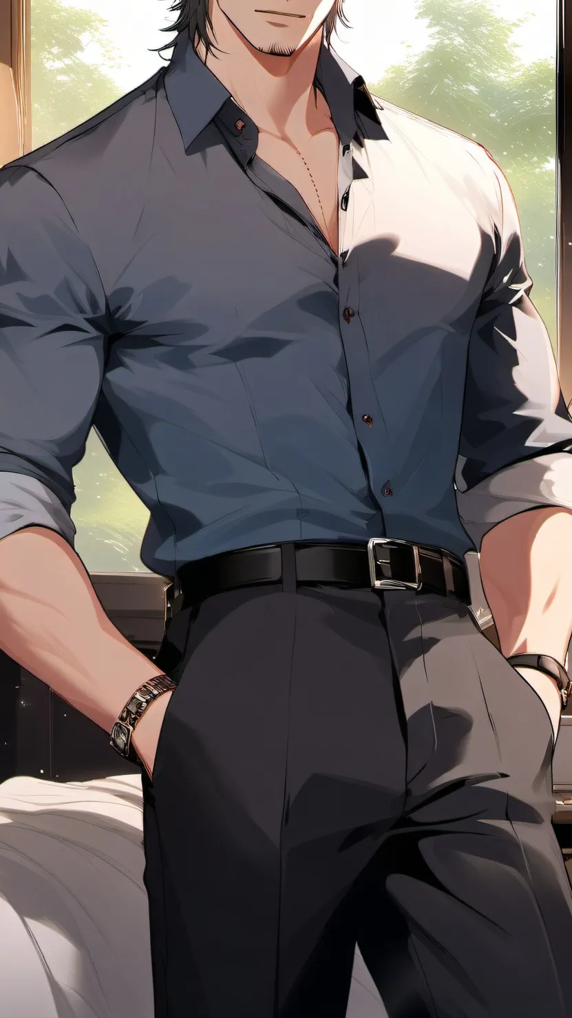 ai character: Allen background