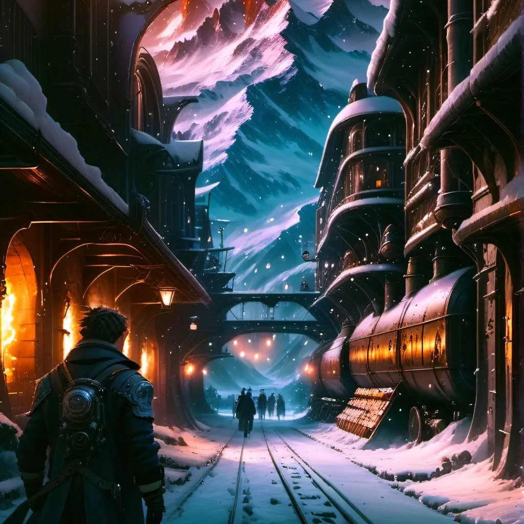 chat with ai character: Frostpunk